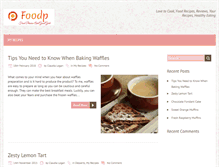 Tablet Screenshot of foodp.net